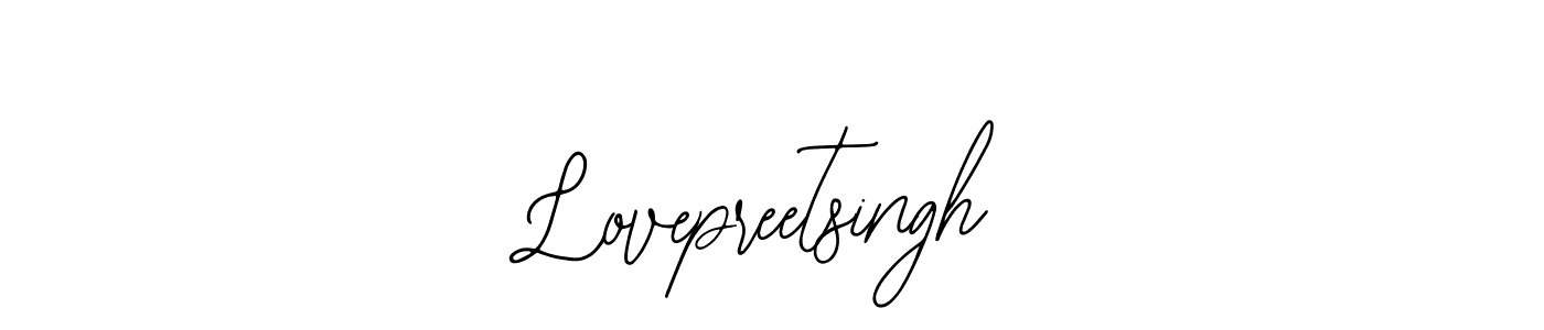 It looks lik you need a new signature style for name Lovepreetsingh. Design unique handwritten (Bearetta-2O07w) signature with our free signature maker in just a few clicks. Lovepreetsingh signature style 12 images and pictures png