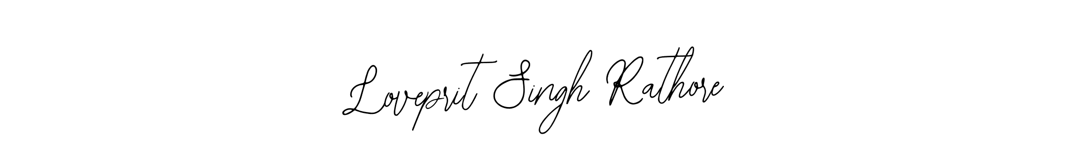 You should practise on your own different ways (Bearetta-2O07w) to write your name (Loveprit Singh Rathore) in signature. don't let someone else do it for you. Loveprit Singh Rathore signature style 12 images and pictures png