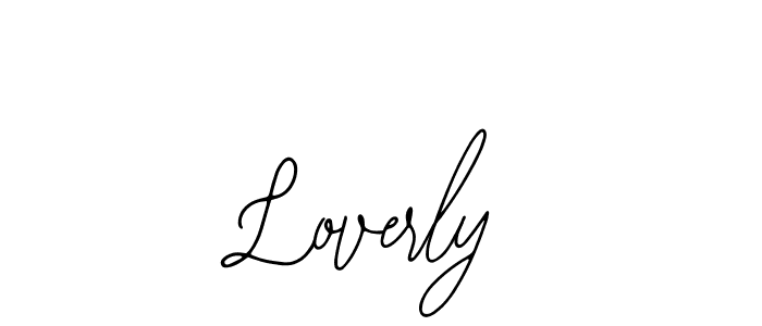 Bearetta-2O07w is a professional signature style that is perfect for those who want to add a touch of class to their signature. It is also a great choice for those who want to make their signature more unique. Get Loverly name to fancy signature for free. Loverly signature style 12 images and pictures png