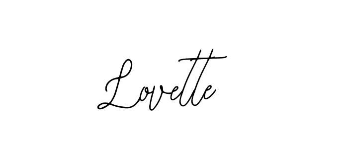 Use a signature maker to create a handwritten signature online. With this signature software, you can design (Bearetta-2O07w) your own signature for name Lovette. Lovette signature style 12 images and pictures png