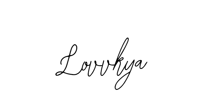 Lovvkya stylish signature style. Best Handwritten Sign (Bearetta-2O07w) for my name. Handwritten Signature Collection Ideas for my name Lovvkya. Lovvkya signature style 12 images and pictures png