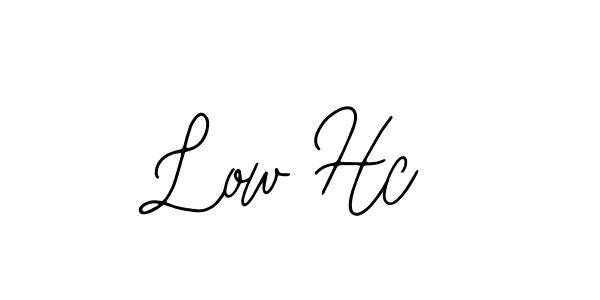 How to make Low Hc name signature. Use Bearetta-2O07w style for creating short signs online. This is the latest handwritten sign. Low Hc signature style 12 images and pictures png