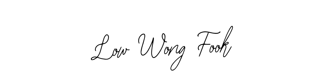 Low Wong Fook stylish signature style. Best Handwritten Sign (Bearetta-2O07w) for my name. Handwritten Signature Collection Ideas for my name Low Wong Fook. Low Wong Fook signature style 12 images and pictures png