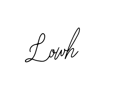 Bearetta-2O07w is a professional signature style that is perfect for those who want to add a touch of class to their signature. It is also a great choice for those who want to make their signature more unique. Get Lowh name to fancy signature for free. Lowh signature style 12 images and pictures png