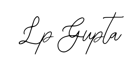 The Bearetta-2O07w handwriting style adds charm and authenticity to name Lp Gupta. A wonderful choice for personal thank-you notes. Lp Gupta signature style 12 images and pictures png