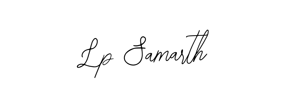 Make a beautiful signature design for name Lp Samarth. Use this online signature maker to create a handwritten signature for free. Lp Samarth signature style 12 images and pictures png