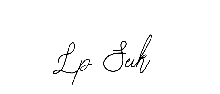Lp Seik stylish signature style. Best Handwritten Sign (Bearetta-2O07w) for my name. Handwritten Signature Collection Ideas for my name Lp Seik. Lp Seik signature style 12 images and pictures png