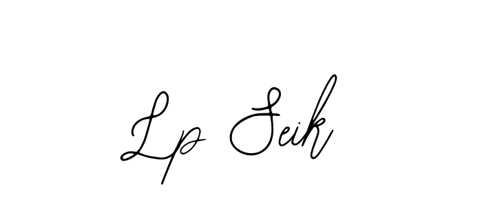 Lp Seik stylish signature style. Best Handwritten Sign (Bearetta-2O07w) for my name. Handwritten Signature Collection Ideas for my name Lp Seik. Lp Seik signature style 12 images and pictures png