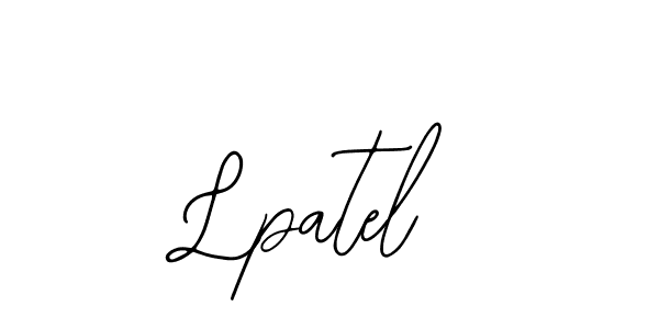 How to make Lpatel signature? Bearetta-2O07w is a professional autograph style. Create handwritten signature for Lpatel name. Lpatel signature style 12 images and pictures png