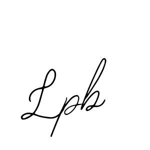 Also we have Lpb name is the best signature style. Create professional handwritten signature collection using Bearetta-2O07w autograph style. Lpb signature style 12 images and pictures png