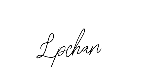 How to make Lpchan signature? Bearetta-2O07w is a professional autograph style. Create handwritten signature for Lpchan name. Lpchan signature style 12 images and pictures png