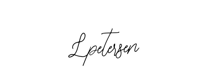 if you are searching for the best signature style for your name Lpetersen. so please give up your signature search. here we have designed multiple signature styles  using Bearetta-2O07w. Lpetersen signature style 12 images and pictures png