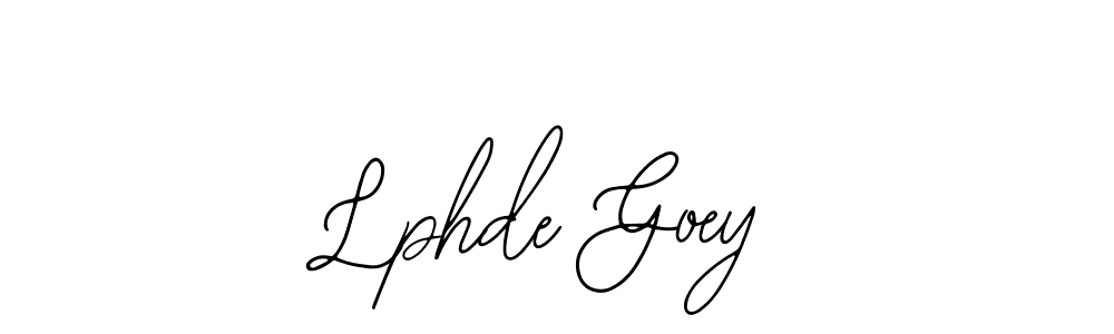 See photos of Lphde Goey official signature by Spectra . Check more albums & portfolios. Read reviews & check more about Bearetta-2O07w font. Lphde Goey signature style 12 images and pictures png