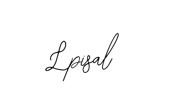 Use a signature maker to create a handwritten signature online. With this signature software, you can design (Bearetta-2O07w) your own signature for name Lpisal. Lpisal signature style 12 images and pictures png