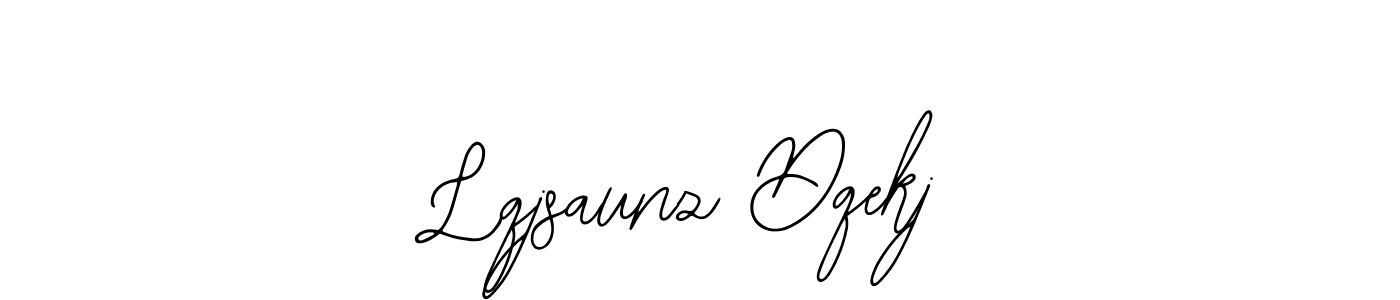 Design your own signature with our free online signature maker. With this signature software, you can create a handwritten (Bearetta-2O07w) signature for name Lqjsaunz Dqekj. Lqjsaunz Dqekj signature style 12 images and pictures png
