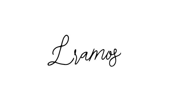 Use a signature maker to create a handwritten signature online. With this signature software, you can design (Bearetta-2O07w) your own signature for name Lramos. Lramos signature style 12 images and pictures png