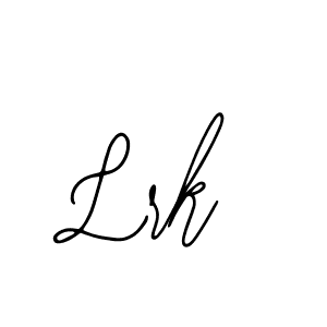 Also You can easily find your signature by using the search form. We will create Lrk name handwritten signature images for you free of cost using Bearetta-2O07w sign style. Lrk signature style 12 images and pictures png