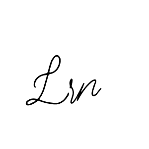 Lrn stylish signature style. Best Handwritten Sign (Bearetta-2O07w) for my name. Handwritten Signature Collection Ideas for my name Lrn. Lrn signature style 12 images and pictures png