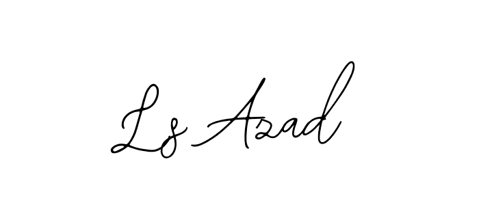 Make a beautiful signature design for name Ls Azad. Use this online signature maker to create a handwritten signature for free. Ls Azad signature style 12 images and pictures png