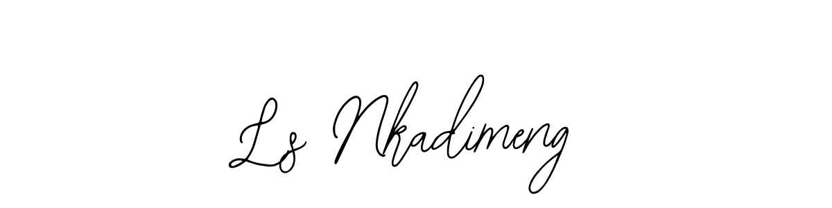 Make a short Ls Nkadimeng signature style. Manage your documents anywhere anytime using Bearetta-2O07w. Create and add eSignatures, submit forms, share and send files easily. Ls Nkadimeng signature style 12 images and pictures png