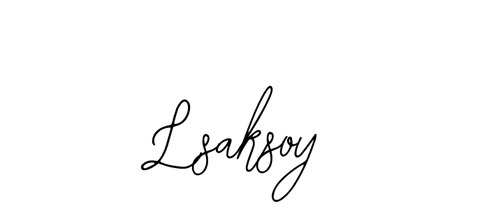 How to Draw Lsaksoy signature style? Bearetta-2O07w is a latest design signature styles for name Lsaksoy. Lsaksoy signature style 12 images and pictures png