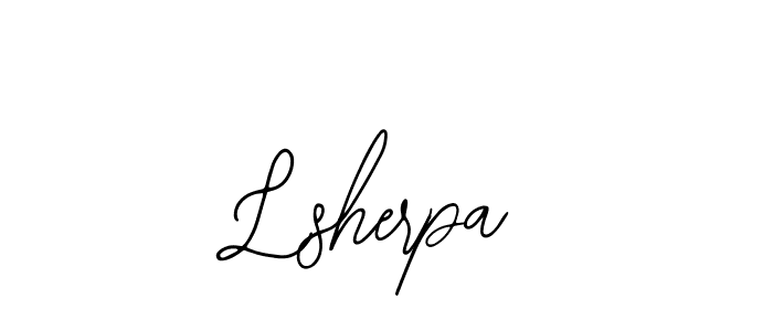 It looks lik you need a new signature style for name Lsherpa. Design unique handwritten (Bearetta-2O07w) signature with our free signature maker in just a few clicks. Lsherpa signature style 12 images and pictures png