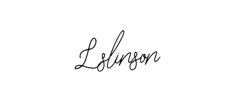 Similarly Bearetta-2O07w is the best handwritten signature design. Signature creator online .You can use it as an online autograph creator for name Lslinson. Lslinson signature style 12 images and pictures png