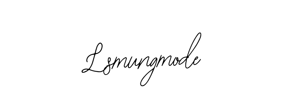 Design your own signature with our free online signature maker. With this signature software, you can create a handwritten (Bearetta-2O07w) signature for name Lsmungmode. Lsmungmode signature style 12 images and pictures png