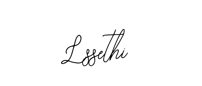 How to make Lssethi signature? Bearetta-2O07w is a professional autograph style. Create handwritten signature for Lssethi name. Lssethi signature style 12 images and pictures png