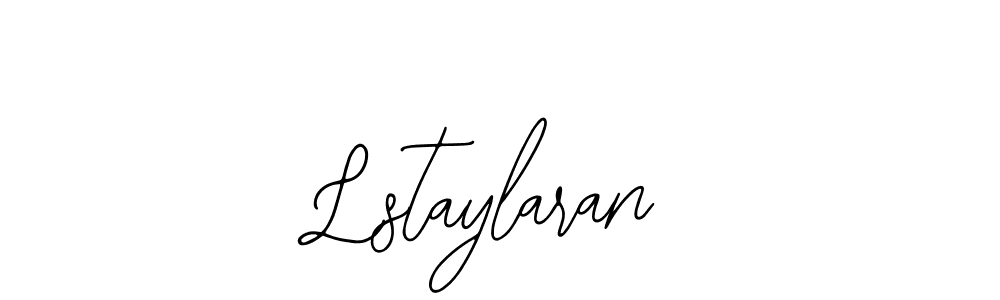 Use a signature maker to create a handwritten signature online. With this signature software, you can design (Bearetta-2O07w) your own signature for name Lstaylaran. Lstaylaran signature style 12 images and pictures png