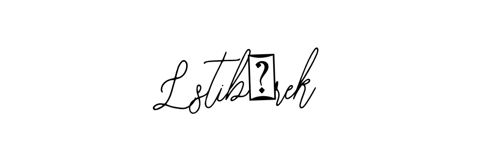 Lstibůrek stylish signature style. Best Handwritten Sign (Bearetta-2O07w) for my name. Handwritten Signature Collection Ideas for my name Lstibůrek. Lstibůrek signature style 12 images and pictures png