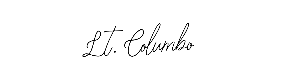 Bearetta-2O07w is a professional signature style that is perfect for those who want to add a touch of class to their signature. It is also a great choice for those who want to make their signature more unique. Get Lt. Columbo name to fancy signature for free. Lt. Columbo signature style 12 images and pictures png