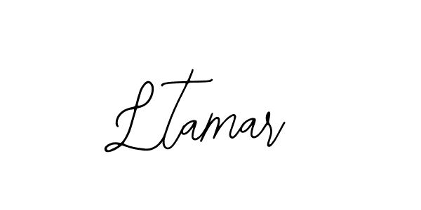 How to make Ltamar name signature. Use Bearetta-2O07w style for creating short signs online. This is the latest handwritten sign. Ltamar signature style 12 images and pictures png