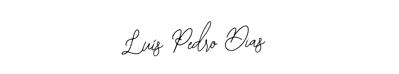 You should practise on your own different ways (Bearetta-2O07w) to write your name (Luís Pedro Dias) in signature. don't let someone else do it for you. Luís Pedro Dias signature style 12 images and pictures png