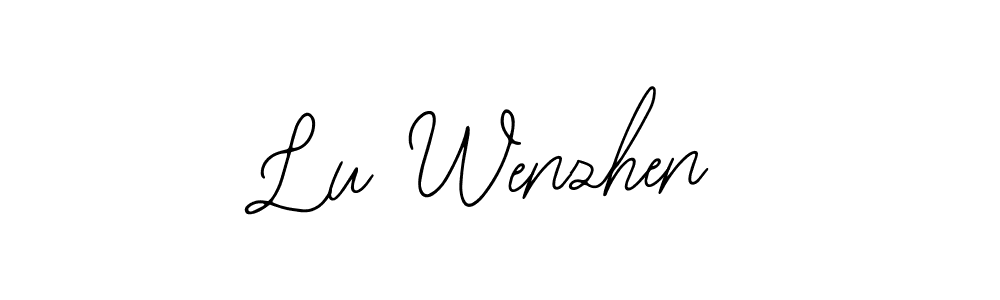 It looks lik you need a new signature style for name Lu Wenzhen. Design unique handwritten (Bearetta-2O07w) signature with our free signature maker in just a few clicks. Lu Wenzhen signature style 12 images and pictures png