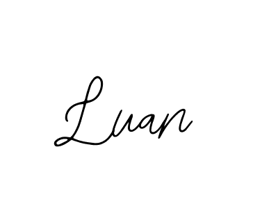 Luan stylish signature style. Best Handwritten Sign (Bearetta-2O07w) for my name. Handwritten Signature Collection Ideas for my name Luan. Luan signature style 12 images and pictures png