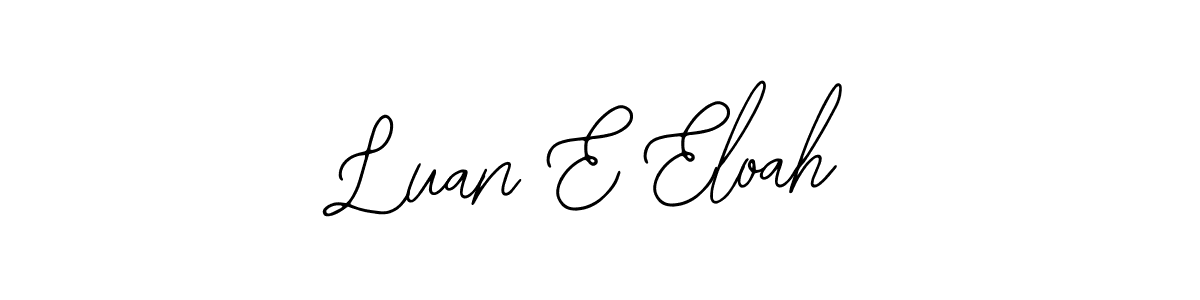 Make a beautiful signature design for name Luan E Eloah. Use this online signature maker to create a handwritten signature for free. Luan E Eloah signature style 12 images and pictures png