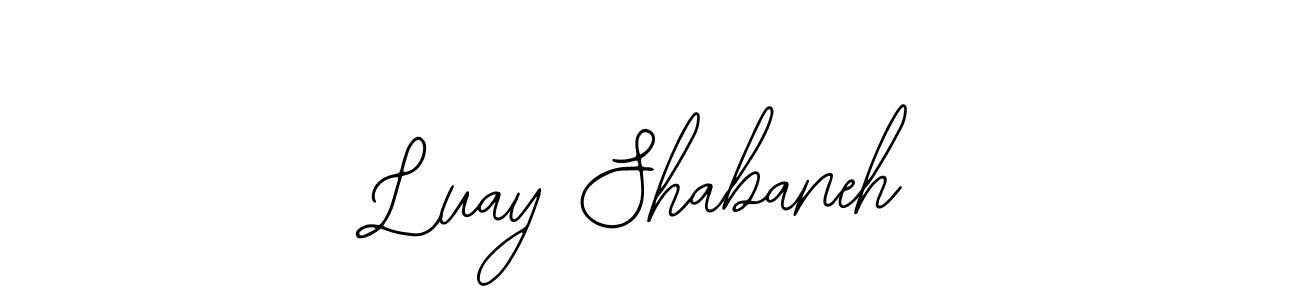 You can use this online signature creator to create a handwritten signature for the name Luay Shabaneh. This is the best online autograph maker. Luay Shabaneh signature style 12 images and pictures png