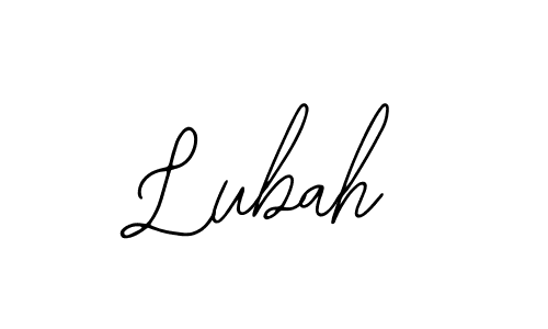 Similarly Bearetta-2O07w is the best handwritten signature design. Signature creator online .You can use it as an online autograph creator for name Lubah. Lubah signature style 12 images and pictures png
