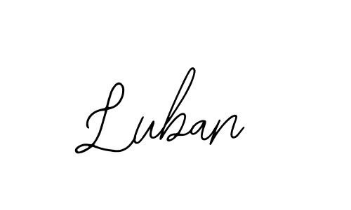 Similarly Bearetta-2O07w is the best handwritten signature design. Signature creator online .You can use it as an online autograph creator for name Luban. Luban signature style 12 images and pictures png