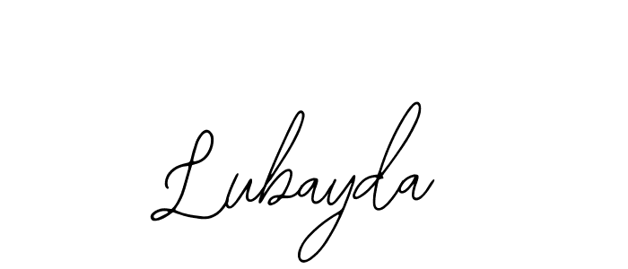 Also we have Lubayda name is the best signature style. Create professional handwritten signature collection using Bearetta-2O07w autograph style. Lubayda signature style 12 images and pictures png