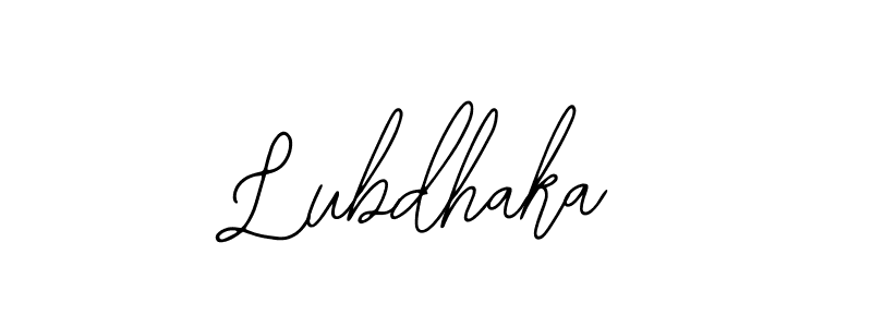 Make a beautiful signature design for name Lubdhaka. Use this online signature maker to create a handwritten signature for free. Lubdhaka signature style 12 images and pictures png