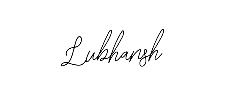 Make a beautiful signature design for name Lubhansh. With this signature (Bearetta-2O07w) style, you can create a handwritten signature for free. Lubhansh signature style 12 images and pictures png