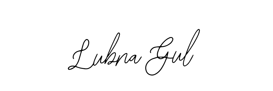 Make a beautiful signature design for name Lubna Gul. Use this online signature maker to create a handwritten signature for free. Lubna Gul signature style 12 images and pictures png