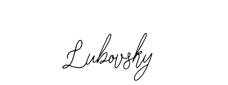 Best and Professional Signature Style for Lubovsky. Bearetta-2O07w Best Signature Style Collection. Lubovsky signature style 12 images and pictures png