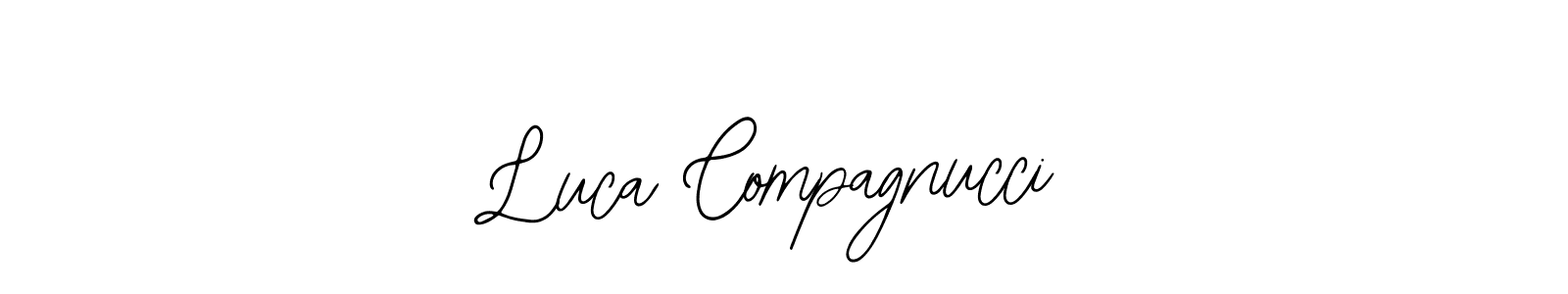 if you are searching for the best signature style for your name Luca Compagnucci. so please give up your signature search. here we have designed multiple signature styles  using Bearetta-2O07w. Luca Compagnucci signature style 12 images and pictures png