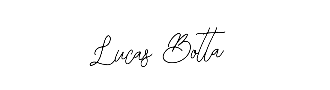How to make Lucas Botta signature? Bearetta-2O07w is a professional autograph style. Create handwritten signature for Lucas Botta name. Lucas Botta signature style 12 images and pictures png