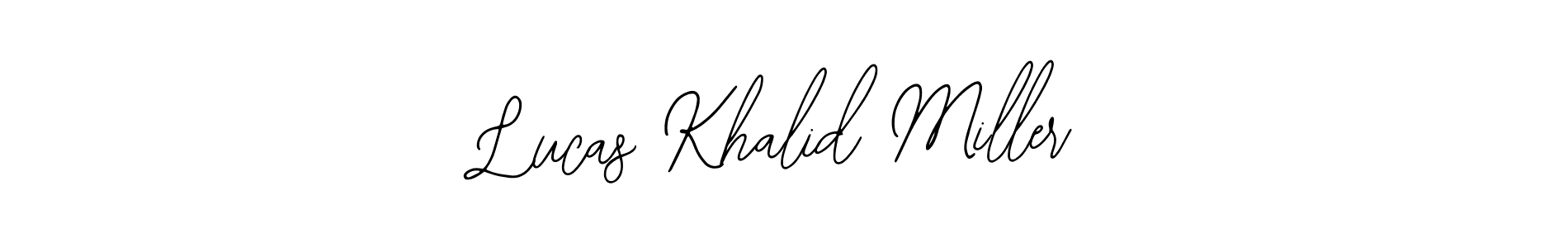 Best and Professional Signature Style for Lucas Khalid Miller. Bearetta-2O07w Best Signature Style Collection. Lucas Khalid Miller signature style 12 images and pictures png