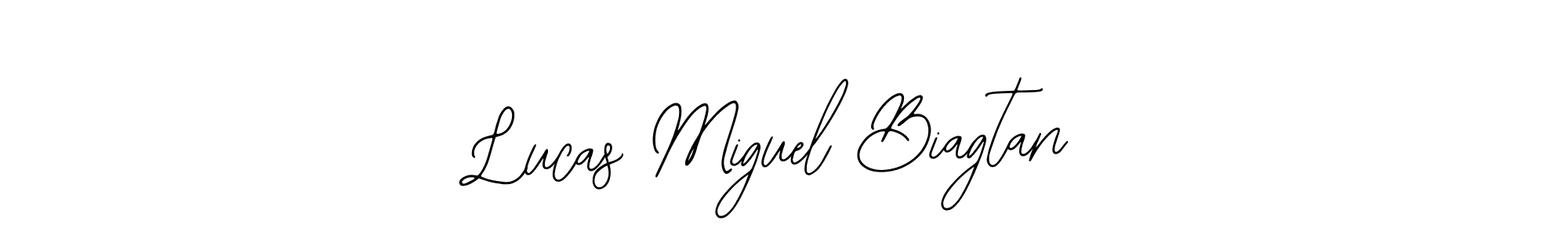 Once you've used our free online signature maker to create your best signature Bearetta-2O07w style, it's time to enjoy all of the benefits that Lucas Miguel Biagtan name signing documents. Lucas Miguel Biagtan signature style 12 images and pictures png