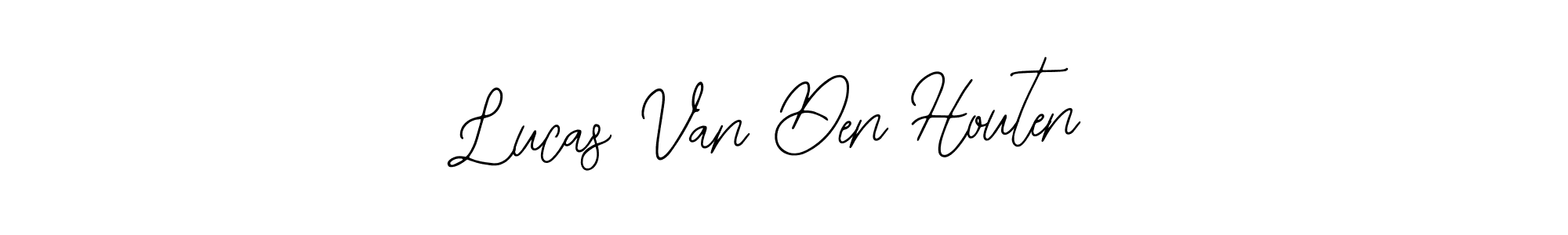 How to make Lucas Van Den Houten name signature. Use Bearetta-2O07w style for creating short signs online. This is the latest handwritten sign. Lucas Van Den Houten signature style 12 images and pictures png